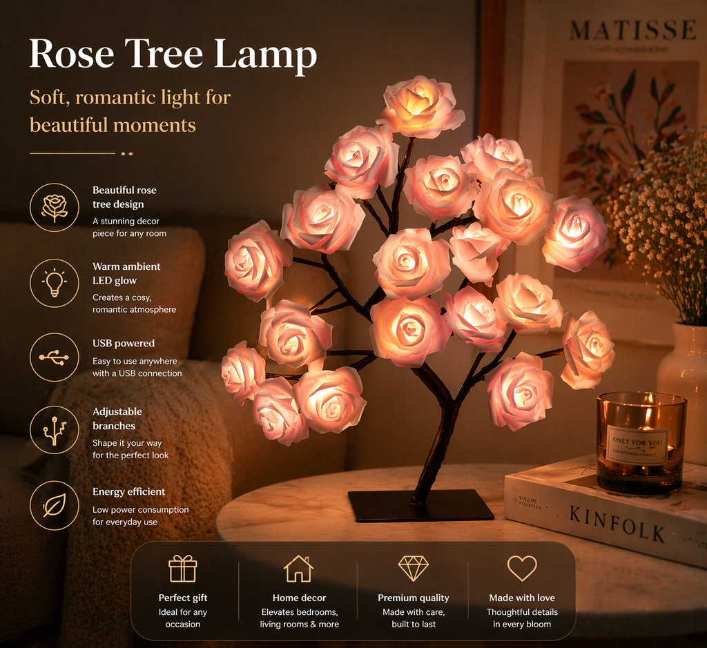 Rose Tree Lamp