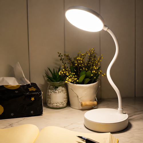LED Desk Lamp – Adjustable Dimmable Light for Home & Office