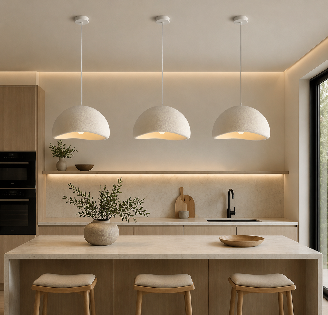 Adjustable Pendant Ceiling Light – Minimal Hanging Fixture – Modern Interior Lighting