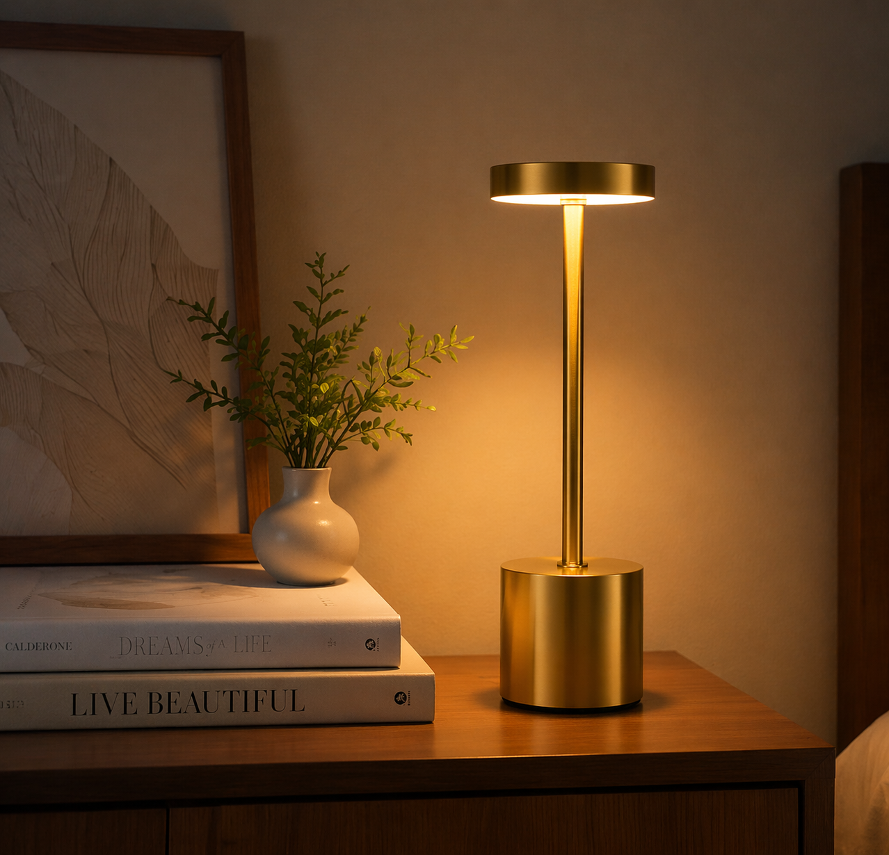 Rechargeable Bedside Lamp