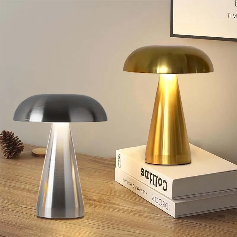 Mushroom Touch Dimmable Table Lamp