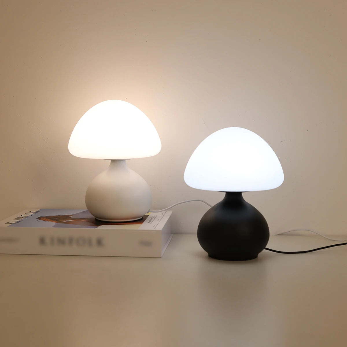Touch Dimmable USB Mushroom Lamp