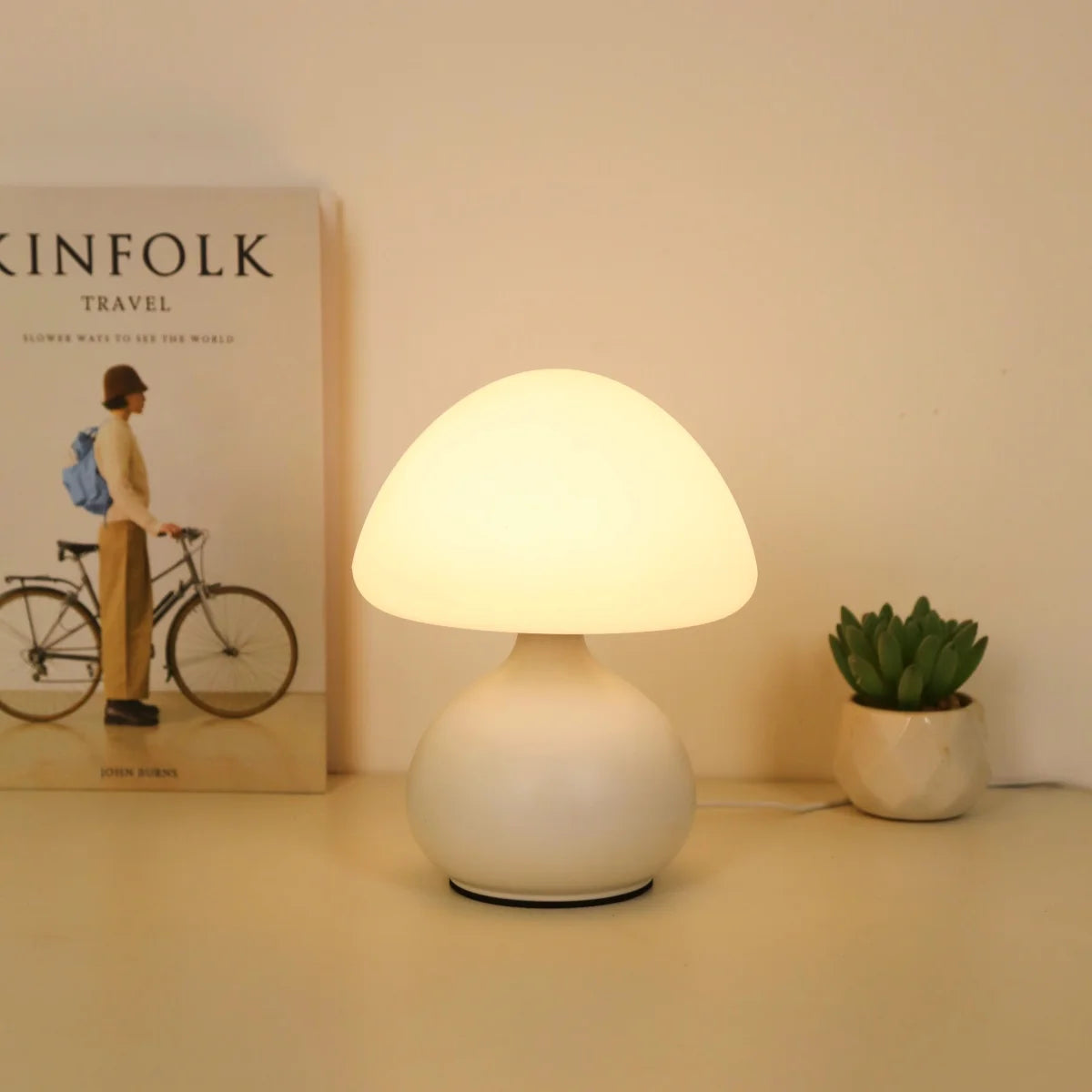 Touch Dimmable USB Mushroom Lamp